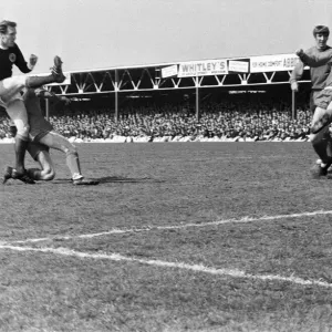 Wales 3-5 Scotland, British International Championship match at the Racecourse Ground