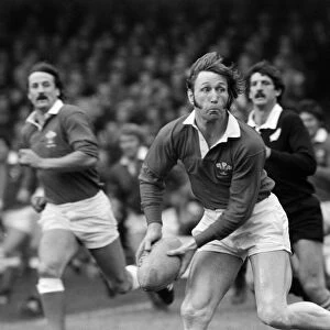 Wales Full Back JPR Williams November 3rd 1980 He had been recalled to the Welsh