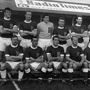 Wales Starting XI v England, Ninian Park, Cardiff, Saturday 12th October 1963