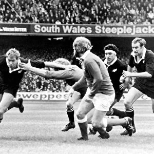 Wales v All Blacks New Zealand European Tour 1980 1st November 1980