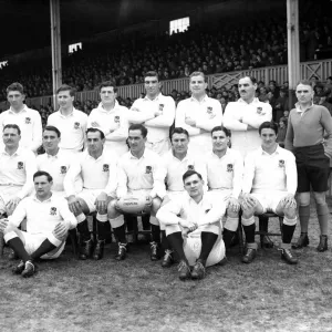 Wales v England 1951 Home Nations Championship Print