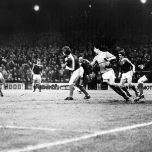 Wales v Iceland, score 2-1 to Wales, FIFA World Cup Group 7, venue Ninian Park, Leckwith