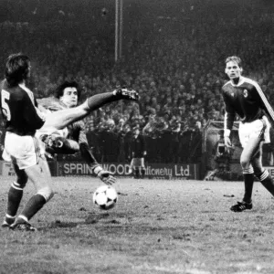 Wales v Iceland, score 2-1 to Wales, FIFA World Cup Group 7, venue Ninian Park, Leckwith