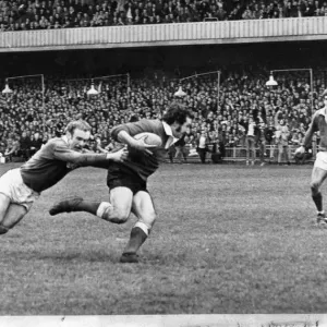 1971 Wales v Ireland Rugby Print 1971 Wales v Ireland Rugby Print