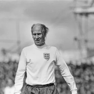 Wales verses England. The British Home Championship match played at Ninian Park