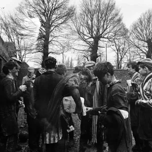 The Wall Game played at Eton College. Near Windsor in Berkshire. 26th November 1966 The Wall Game played at Eton College. Near Windsor in Berkshire. 26th November 1966