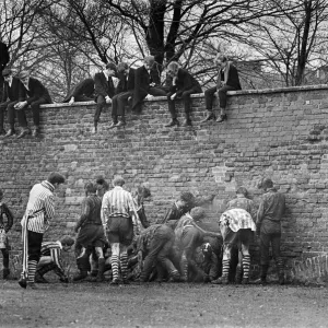 The Wall Game played at Eton College. Near Windsor in Berkshire. 26th November 1966 The Wall Game played at Eton College. Near Windsor in Berkshire. 26th November 1966