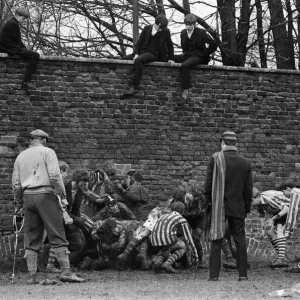 The Wall Game played at Eton College. Near Windsor in Berkshire. 26th November 1966 The Wall Game played at Eton College. Near Windsor in Berkshire. 26th November 1966