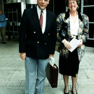 Wallace Mercer Hearts football chief with wife Ann Mercer Wallace Mercer Hearts football chief with wife Ann Mercer