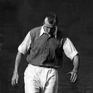 Wally Barnes Football Player of Arsenal - October 1949
