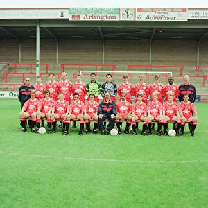 Walsall FC, Pre Season Photo-call, 12th August 1992. Football Team, Squad. Walsall FC