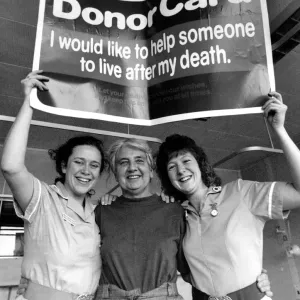 Walsgrave Hospital Print - Kidney Patient Brenda Birch