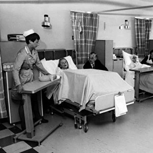 Walsgrave Hospital, geriatric ward. 23rd August 1976