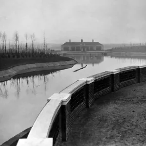 Walton Hall Park in Walton, Liverpool, a 130-acre park, opened to the public in 1934
