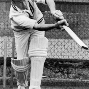 Warwickshire and England test cricketer Tom Cartwright. Circa 1966