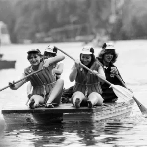 Water Carnival, River Thames, Reading, June 1980 Water Carnival, River Thames, Reading, June 1980