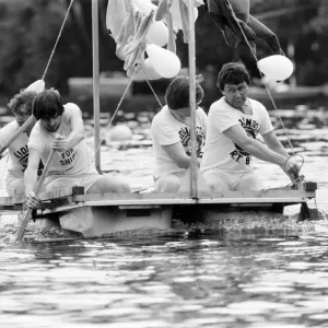 Water Carnival, River Thames, Reading, June 1980 Water Carnival, River Thames, Reading, June 1980