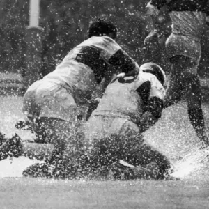 Waterlogged Pitch at Wembley Print, 11th May 1968 Waterlogged Pitch at Wembley Print, 11th May 1968