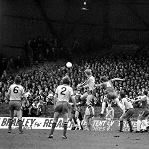 Watford 2 v. Chelsea 3. Division 2 football February 1980 LF01-23-045