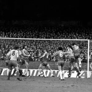 Watford 2 v. Chelsea 3. Division 2 football February 1980 LF01-23 Watford 2 v. Chelsea 3. Division 2 football February 1980 LF01-23