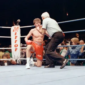 WBC super-middleweight title, Nigel Benn vs Nicky Piper
