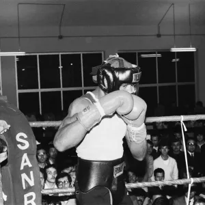 WBC and WBA world champion Marvin Hagler training for his sixth defence of his world WBC and WBA world champion Marvin Hagler training for his sixth defence of his world