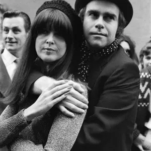 Elton John in Top Hat, Ladbroke Grove Print 1978