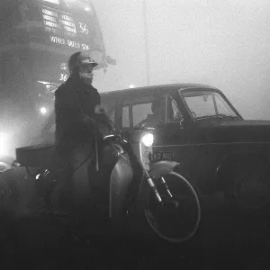 London Smog Print, December 1962