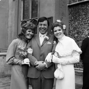 The wedding of actor Bill Treacher and actress Katherine Kessey held at St Leonard The wedding of actor Bill Treacher and actress Katherine Kessey held at St Leonard