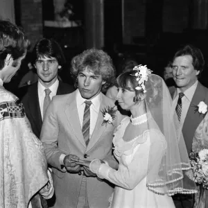 The wedding of Coronation Streets Brian Tilsley and Gail Potter The wedding of Coronation Streets Brian Tilsley and Gail Potter