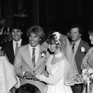 The wedding of Coronation Streets Brian Tilsley and Gail Potter The wedding of Coronation Streets Brian Tilsley and Gail Potter