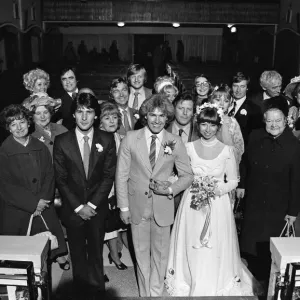 The wedding of Coronation Streets Brian Tilsley and Gail Potter The wedding of Coronation Streets Brian Tilsley and Gail Potter