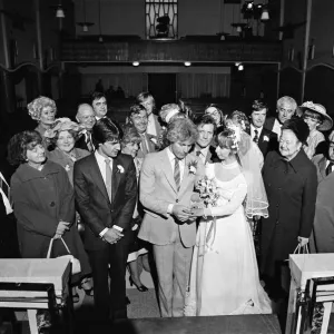 The wedding of Coronation Streets Brian Tilsley and Gail Potter The wedding of Coronation Streets Brian Tilsley and Gail Potter