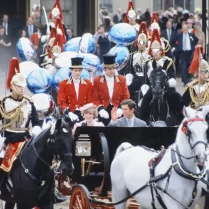 The wedding of HRH Prince Charles, The Prince of Wales, to Lady Diana Spencer The wedding of HRH Prince Charles, The Prince of Wales, to Lady Diana Spencer