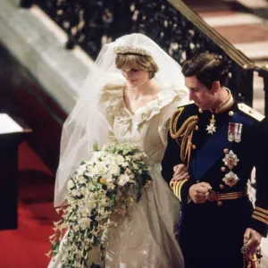 The wedding of HRH Prince Charles, The Prince of Wales, to Lady Diana Spencer The wedding of HRH Prince Charles, The Prince of Wales, to Lady Diana Spencer