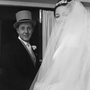 The wedding of Jackie Collins and Wallace Austin at Grosvenor House. 13th December 1960 The wedding of Jackie Collins and Wallace Austin at Grosvenor House. 13th December 1960