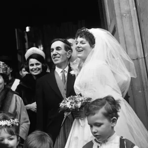 The wedding of Lady Judith Pakenham and Alexander John Kazantzis at the Church of Our