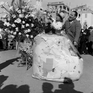 Wedding presents at the Princes Palace of Monaco for Grace Kelly and Prince Rainier