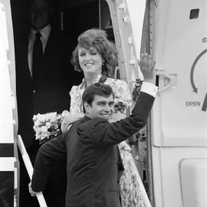 The wedding of Prince Andrew, Duke of York, and Sarah Ferguson, Duchess of York The wedding of Prince Andrew, Duke of York, and Sarah Ferguson, Duchess of York