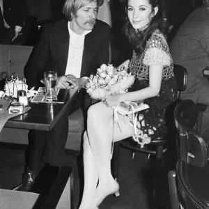 Wedding reception of Polish film director Roman Polanski and his bride
