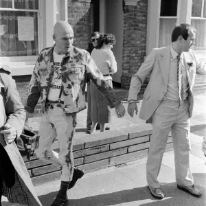 The wedding of Ronnie Cook and 19-year-old Mandy Fraser at Bedford Register Office The wedding of Ronnie Cook and 19-year-old Mandy Fraser at Bedford Register Office