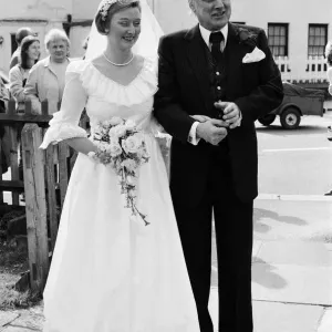 The Wedding of Sile Milligan to Will White Print 14th April 1984
