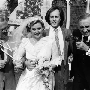The wedding of Spike Milligans daughter Sile to Willie White