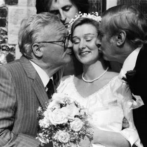 The wedding of Spike Milligans daughter Sile to Willie White