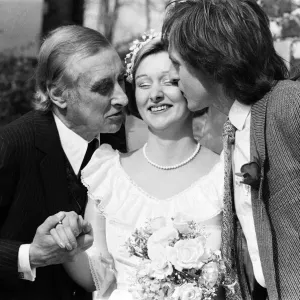 The wedding of Spike Milligans daughter Sile to Willie White