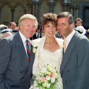 Tony Blackburn and Debbie Thomson's 1992 Wedding Print
