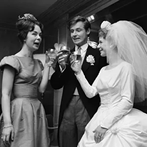 The wedding of William Roache and Anna Cropper at St Johns Wood Church