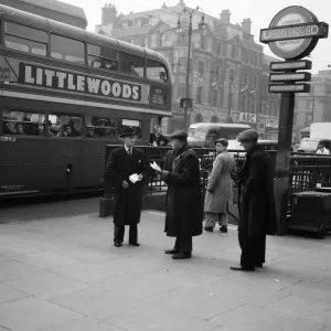 For a week, owing to a trade dispute, Londoners have been without newspapers For a week, owing to a trade dispute, Londoners have been without newspapers
