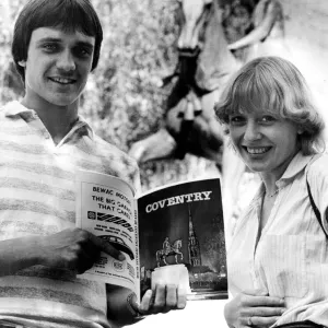 Welcome to Coventry. Dutch under-21 international Rudi Kaiser and his fiancee, Marina