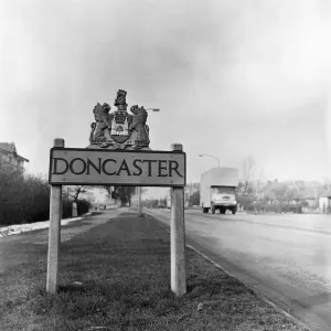 Vintage Doncaster Print 5th April 1962